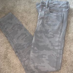 AE grey Camo high waisted jegging